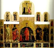 Piero della Francesca polyptych of the misericordia oil painting